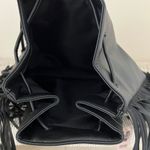 Victoria's Secret NWT Victoria’s Secret Black FringeBackpack Photo 2