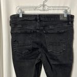 American Eagle  Outfitters Black Distressed Skinny Jeans Size 12 Short Photo 3