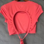 Aerie Offline by  Orange Back Cutout Cropped Tee Size XS Photo 4