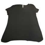 Active USA Black Short Sleeve Tunic Top Casual Comfort Photo 0