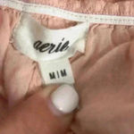 Aerie  Women's M Light Pink Lace Ruffle Mini Skirt Summer Casual NWT Photo 2