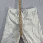 William Rast Sz 30 White High Rise Flare Crop Denim Jeans Photo 5