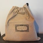 Gucci  Bamboo Pink and Beige Floral Leather 2 Way Handbag - Preowned Photo 15