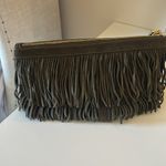 India Hicks  suede Dougal fringe clutch Photo 6