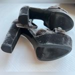 Nine West  RHINESTONES Callisto Platform Velvet Dress Sandal Gray/Silver 8.5 NEW Photo 9