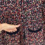 Ann Taylor Fuzzy Textured Confetti Tweed Lady Jacket - Size M Photo 6