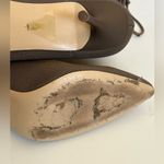 ZARA  woman’s stretch fabric high heel lace up boots Sz 41 Photo 8