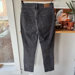 Madewell The Perfect Vintage Straight Leg Black Wash Jeans in Lunar Wash Size 26 Photo 3