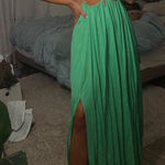 Forever 21 Green Maxi Dress Photo 0