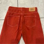 BDG  High Rise Split Hem Jeans Orange SIZE 27 Photo 6