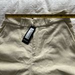 Nasty Gal NWT:  cream straight leg pants Photo 7