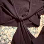 Revolve  Black Cut-Out Long Sleeve Dress Photo 2