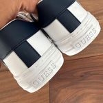 Guess Denim Sneakers Women's 6.5M Casual Lace Up Low Top Rhinestone Accents Photo 5