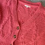 Boutique Pink Cropped Sweater Photo 2