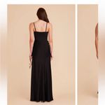 Birdy Grey  Mai Black Satin Maxi Dress Size Medium Photo 1