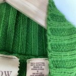 Anthropologie  Sparrow Green Knit Mock Neck Sweater Dress Women's Size Small S Photo 5