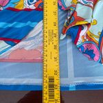 Irene Torres Colorful Paisley Wrap Midi Dress Blue Size M Photo 7