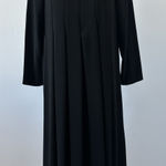 Orvis  VTG Black Classic Pleated Midi Dress USA Made Minimalist, Sz: 8-10? (b47) Photo 0