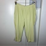 iridium set lagenlook boho relaxed citron green 100% cotton size xl resortwear Photo 7