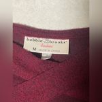 Bobbie & Brooks Bobbie Brooks Women’s Knit Sweater Dress/ Long Tunic Cage Neck Red Stretchy Sz M Photo 7