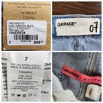 Garage Girlfriend Jeans Spence Bleach Distressed Ripped Relaxed Fit Size 7 Photo 1