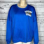 Looney Tunes NWT Size 3X Blue - That’s all Folks! Crew Neck Sweatshirt Top Photo 0