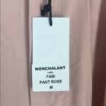 NONchalant $284 Revolve Wide Leg Fabi Pants in Pink NWT Sz Med Photo 7