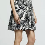 Peter Som Peter‎ Som for DesigNation Size 0 NWT Kohl's White Black Floral Striped Dress Photo 0