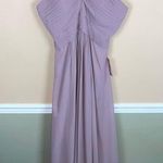 Birdy Grey NWT  Women’s Mauve Purple Strappy Neckline Bridesmaid Formal Dress Photo 0
