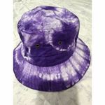 Panama Jack Unisex Purple Tie Dye Bucket Hat One Size Summer Casual Photo 1