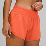 Lululemon Warm Coral Tracker  Shorts Photo 0