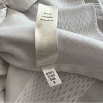 White House | Black Market  Sleeveless White Lined Women’s Top Size Medium Photo 5