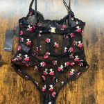 Nasty Gal  Rose Embroidered Underwire Ruffle Lingerie Bodysuit  Photo 12