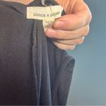 Silence + Noise Black Jersey High Neck Halter Dress Size Medium Armpit Photo 7