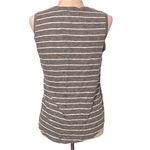 Athleta Stripe Linen Criss Cross Tank Top Small #777923 Photo 2