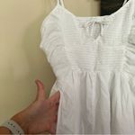 Aerie Smocked Tie Cotton Short Romper Photo 2