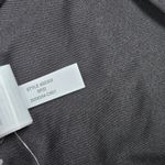 J.Crew  Ribbed high-rise cheeky bikini bottom Black XS‎ NWT Photo 6