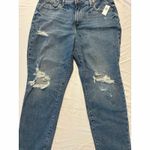 Old Navy  High Rise OG Straight Ripped Jeans Secret Slim Pockets Women’s Size 16 Photo 2