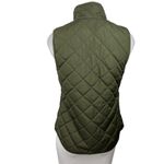 Old Navy Olive Green Full Zip Quilted High Neck Winter Puffer Coat Vest Size XS Photo 1