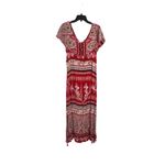 Raga  Red Boho Maxi Dress Size Medium Photo 5