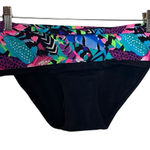 Vintage Anabel Arto Swim Bikini Bottom Women's XL Hipster Geometric Deadstock Photo 0