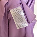 AMUR Stef Pleated Strapless Gown Maxi Dress in Lilac Petal Purple Sz 8 Photo 7