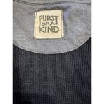 Furst of a Kind Thermal with Rose Aplique on Sleeves in Size Large Photo 4