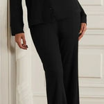 SKIMS  Soft Lounge Ribbed Pants Black Onyx‎ Plus Size 3X Photo 0