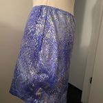 Venus METALLIC SILVER & BLUE SWIM COVER-UP Photo 1