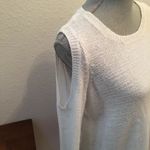 Chico's Chico’s white cold open shoulder sweater 2 large New NWT L RARE HTF GORGEOUS Photo 5
