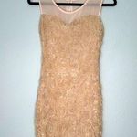 Soprano  Nordstrom Embroidered Rosette Bodycon Mini Dress Size Juniors Small Photo 0