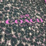 Coach Signature Horse And Carriage Camouflage Print Oversized Square Scarf Wrap Photo 2