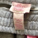 Love Shack Fancy  x PINK Wide Leg Sweatpants Gray Heather Lolipop Pink XXL Long NWT Photo 6