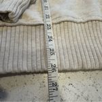 Aerie Soft Knit Button Front Cardigan Cream Lounge Sweater Small Oversized Fit Photo 6